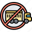 prohibited, truck, prohibition, warning, zone 