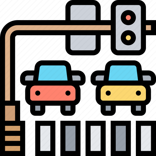 Traffic, light, street, urban, control icon - Download on Iconfinder