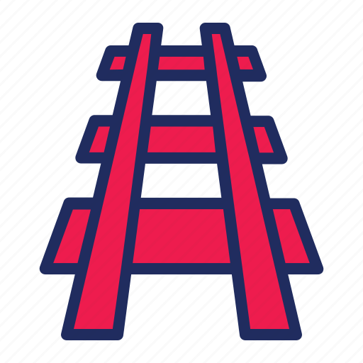 Rail, railway, train, transportation icon - Download on Iconfinder