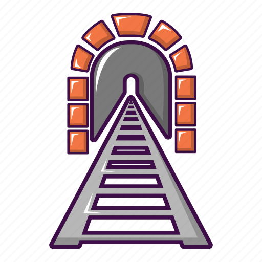 Arch, cartoon, railway, road, stone, tunnel, vi36 icon - Download on Iconfinder