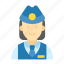 conductor, user, public transport, worker, train, subway, woman 