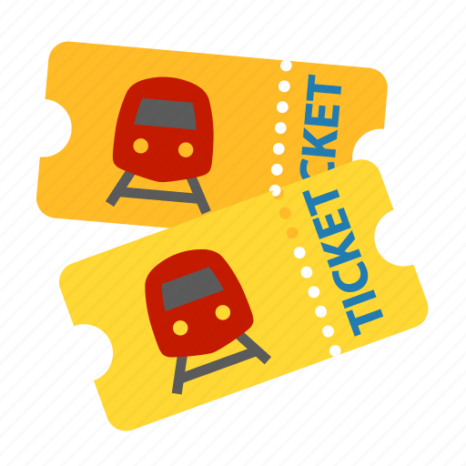 Railway, ticket, train, travel, transport, tickets, metro icon - Download on Iconfinder