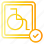accesibility, disabled, sign, handicap, signaling, wheelchair, disability 