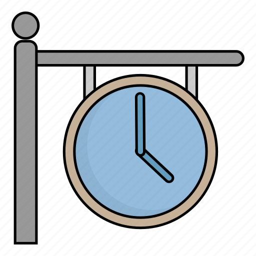 Train, schedule, subway, station, clock icon - Download on Iconfinder