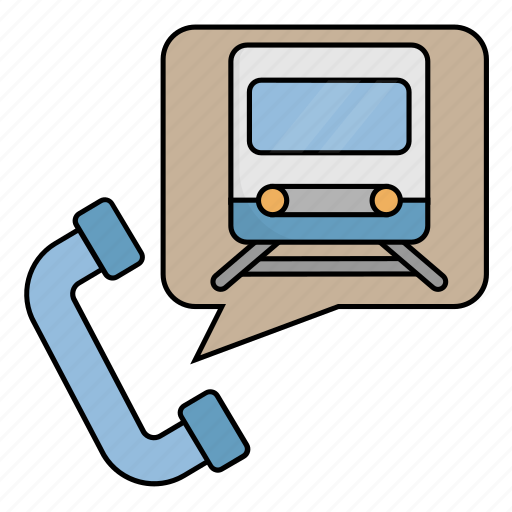 Call, station, service, train icon - Download on Iconfinder