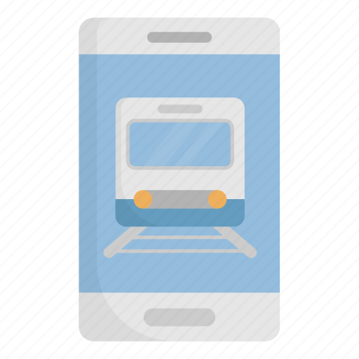 Train, call, station, online, smartphone icon - Download on Iconfinder