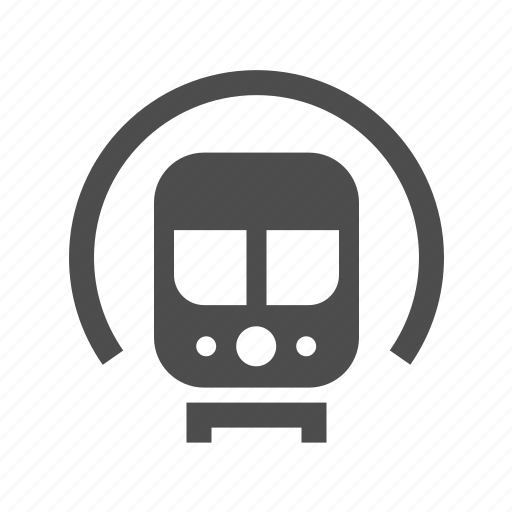 Railroad, rialway, route, train, transport, vahicle icon - Download on Iconfinder