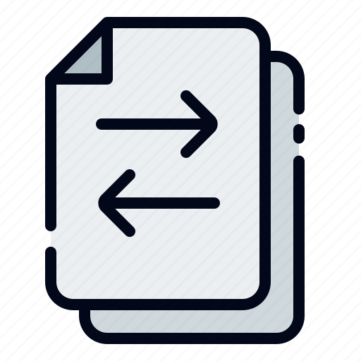 Document, file, transaction history, business and finance icon - Download on Iconfinder