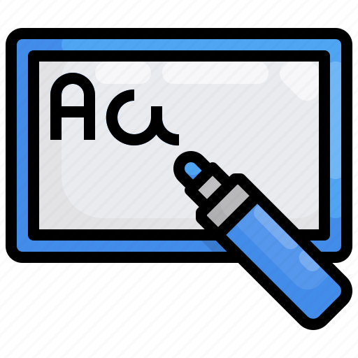 Whiteboard, education, presentation, template icon - Download on Iconfinder