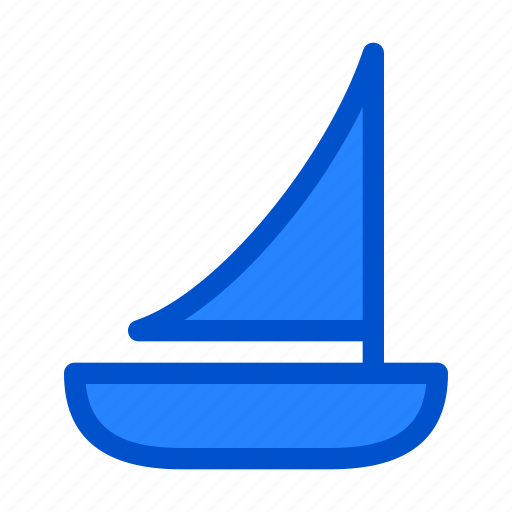 Boat, cruising, nautical, sail, sailboat, ship, wind icon - Download on Iconfinder