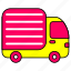 car, courier, delivery car, traffic, transport, transportation 