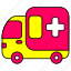 ambulance, car, traffic, transport, transportation 