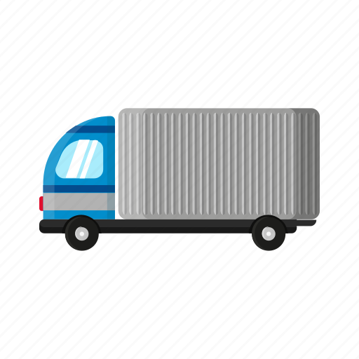 Delivery, transport, transportation, truck, truck box, vehicle icon - Download on Iconfinder