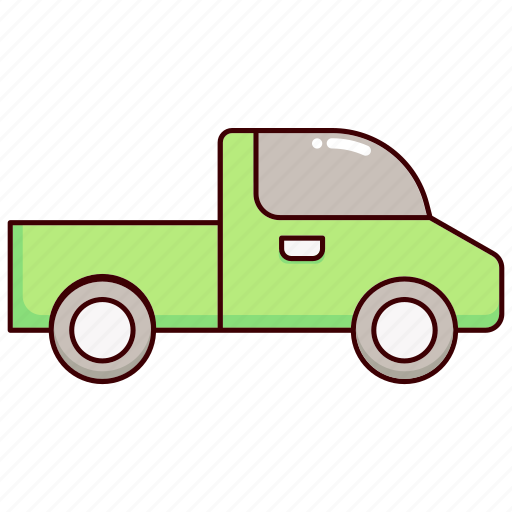 Vehicle, pick up truck, transport, car, delivery, logistic, traffic icon - Download on Iconfinder