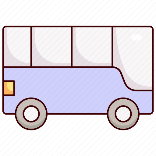 Vehicle, transportation, transport, bus, school bus, logistic, traffic icon - Download on Iconfinder