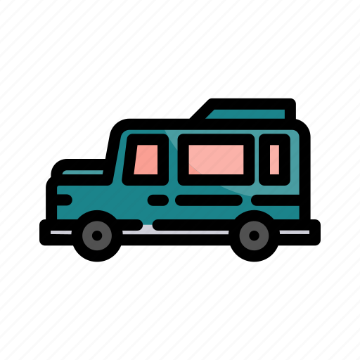 Van, transport, vehicle, travel, automobile, car icon - Download on Iconfinder