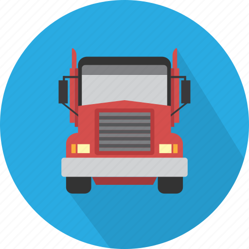 Big truck, delivery, logistic, shipping, transport, truck icon - Download on Iconfinder
