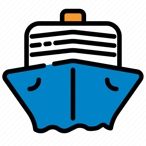 Transport, bus, public, vehicle, object, ship, transportation icon - Download on Iconfinder