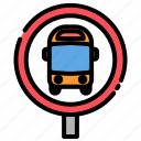 transport, bus, public, vehicle, object, sign, transportation