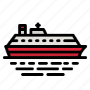 ship, ferry, cruise, boat, yacht