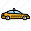 taxi, car, transport, vehicle, automobile 