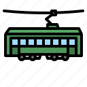 tram, transportation, public, transport, automobile