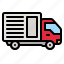 truck, delivery, shipping, transport, transportation 