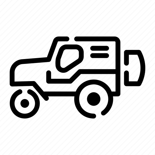 Jeep, offroad, suv, car, vehicle, transport, automobile icon - Download on Iconfinder