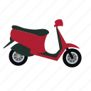 bike, scooter, transport, vespa