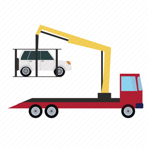 Crane, transport, transportation, vehicle icon - Download on Iconfinder