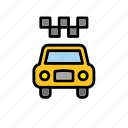 auto, automobile, cab, new york, taxi, transport, yellow