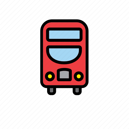 Bus, london, red, transport icon - Download on Iconfinder