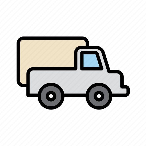 Transport, transportation, truck, van, vehicle icon - Download on Iconfinder