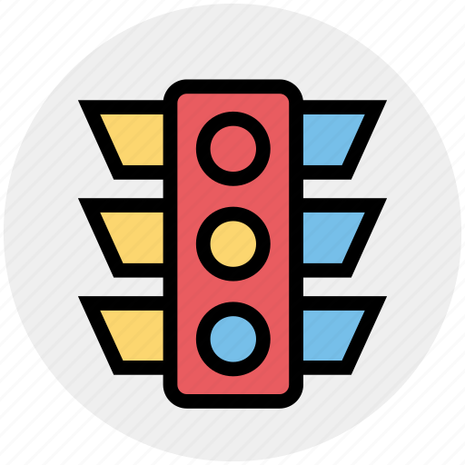 Light, pole, regulation, traffic, traffic light, transport, transportation icon - Download on Iconfinder