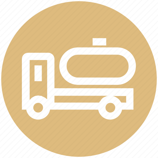 Gas delivery, gas vehicle, lpg transfer vehicle, oil delivery, tank, truck, vehicle icon - Download on Iconfinder