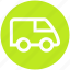 goods transport, poultry van, shipping, transport, travel, truck, van 