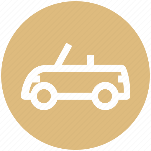 Auto car, automobile, hatchback, open roof car, roofless car, sport car, two door car icon - Download on Iconfinder