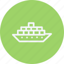 cruise, ship, delivery, sea, shipping, transport, vessel