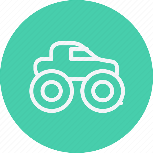 Monster, truck, car, transport, transportation, vehicle, automobile icon - Download on Iconfinder