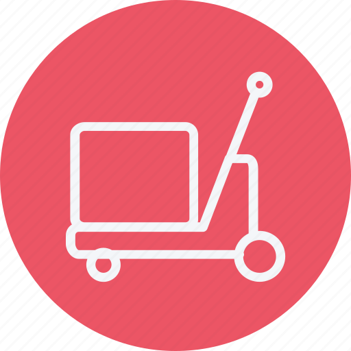 Trolly, box, delivery, luggage, package, trolley, vehicle icon - Download on Iconfinder