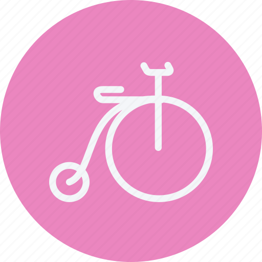 Cycle, vintage, bicycle, cycling, old, retro, transport icon - Download on Iconfinder