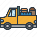 automobile, car, delivery, pickup, transport, transportation, truck