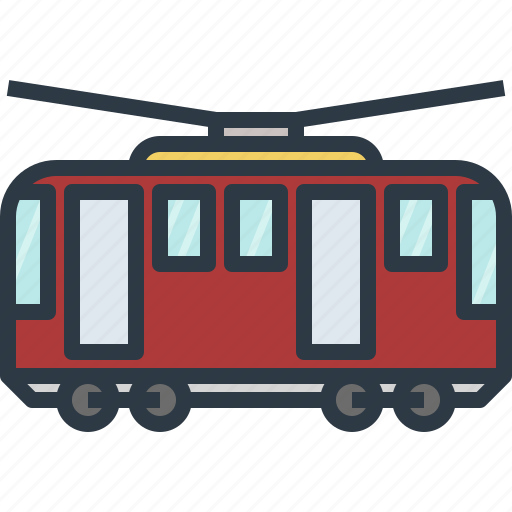 Bus, city, tourism, tram, transport, transportation, travel icon - Download on Iconfinder