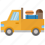 car, delivery, pickup, transport, transportation, travel, vehicle 