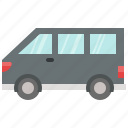 automobile, car, delivery, transport, transportation, travel, van