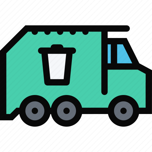 Car, garbage, logistics, machine, transport, transportation, truck icon - Download on Iconfinder