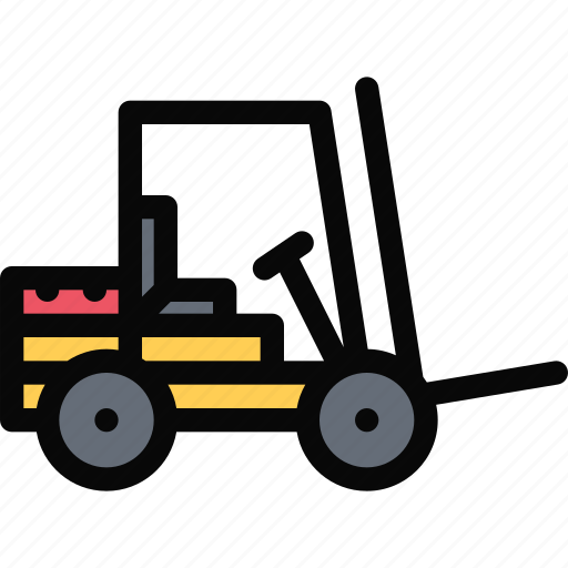 Car, lifttruck, logistics, machine, transport, transportation icon - Download on Iconfinder