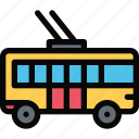 car, logistics, machine, transport, transportation, trolleybus