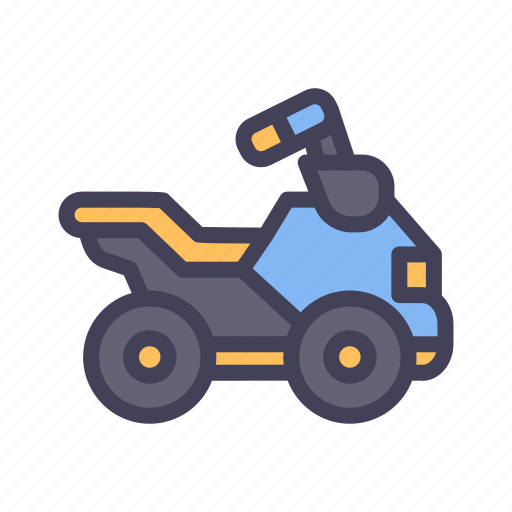 Transport, transportation, vehicle, atv, quad, adventure icon - Download on Iconfinder