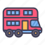transport, transportation, vehicle, bus, double, decker 